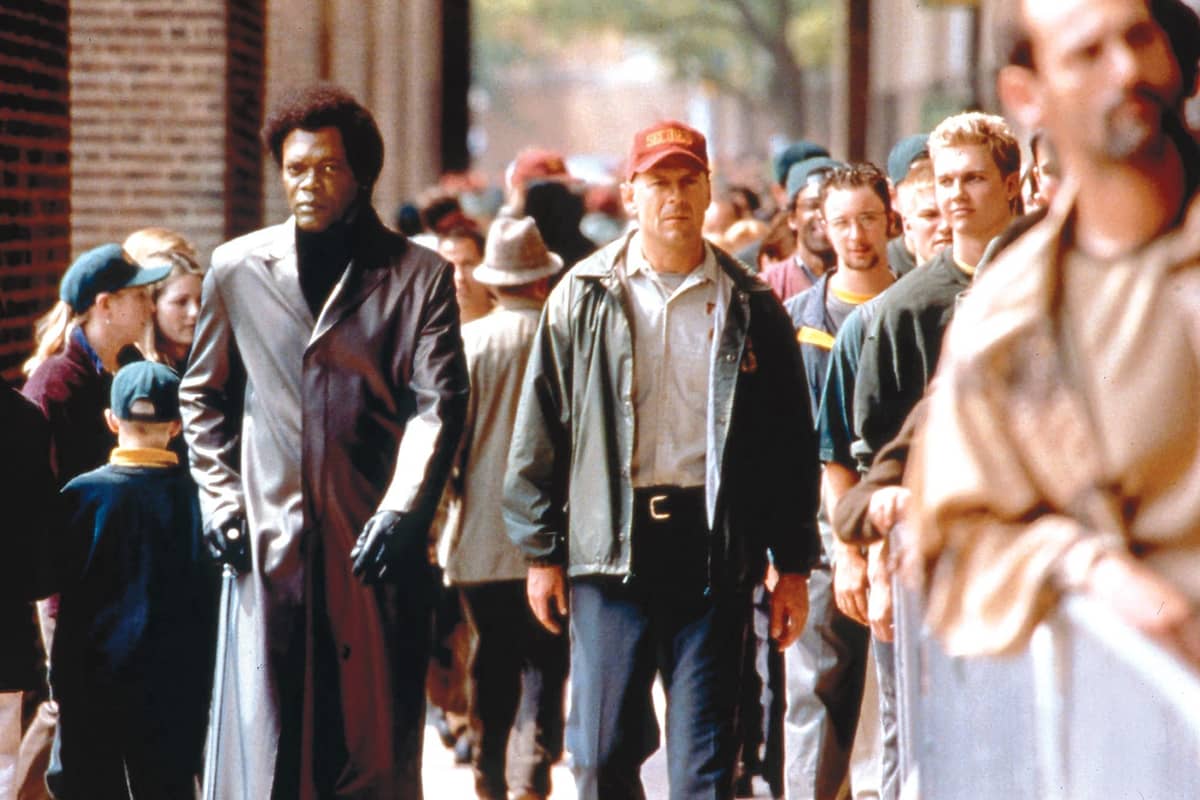 Corpo Fechado e Fragmentado terão sequência com retorno de Samuel L. Jackson e Bruce Willis