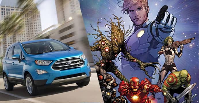 Parceria entre Marvel e Ford lançará o modelo EcoSport 2017 nos quadrinhos! Saiba mais