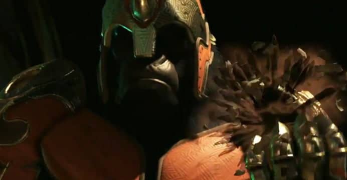 No trailer, Gorila Grodd está mais poderoso do que nunca, e planeja agora formar um exército imbatível para acabar de vez com a Liga da Justiça.