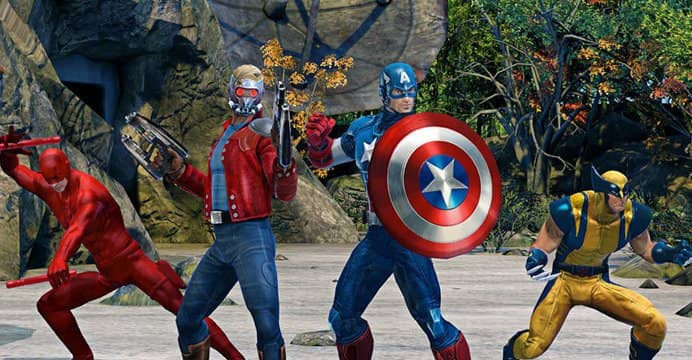 Após Guardiões da Galáxia e o recente Homem-Aranha, a Marvel trouxe seu arsenal em peso para o mais novo titulo a ser lançado para os games. Conheça.