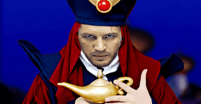 Aladdin | Tom Hardy é cotado para viver Jafar em live-action