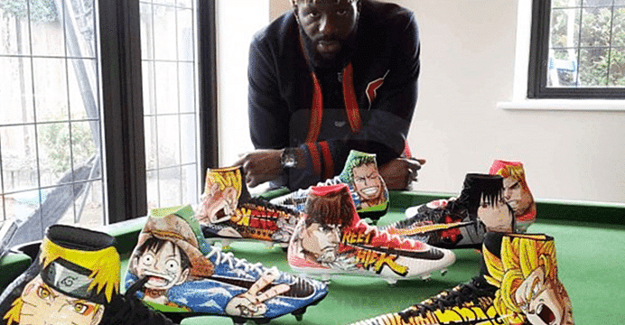 Futebol | Atacante do Crystal Palace faz sucesso com chuteiras de anime. Confira!