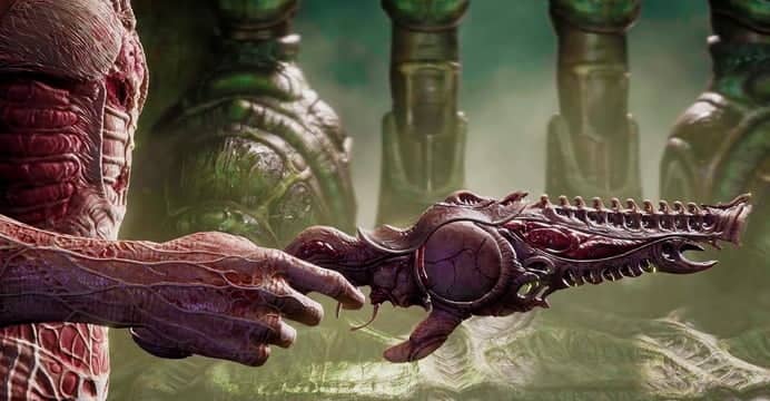 Game de horror no formato FPS, Scorn, ganha novo trailer focado na jogabilidade. A produtora está buscando fundos para concluir o título. Saiba mais.