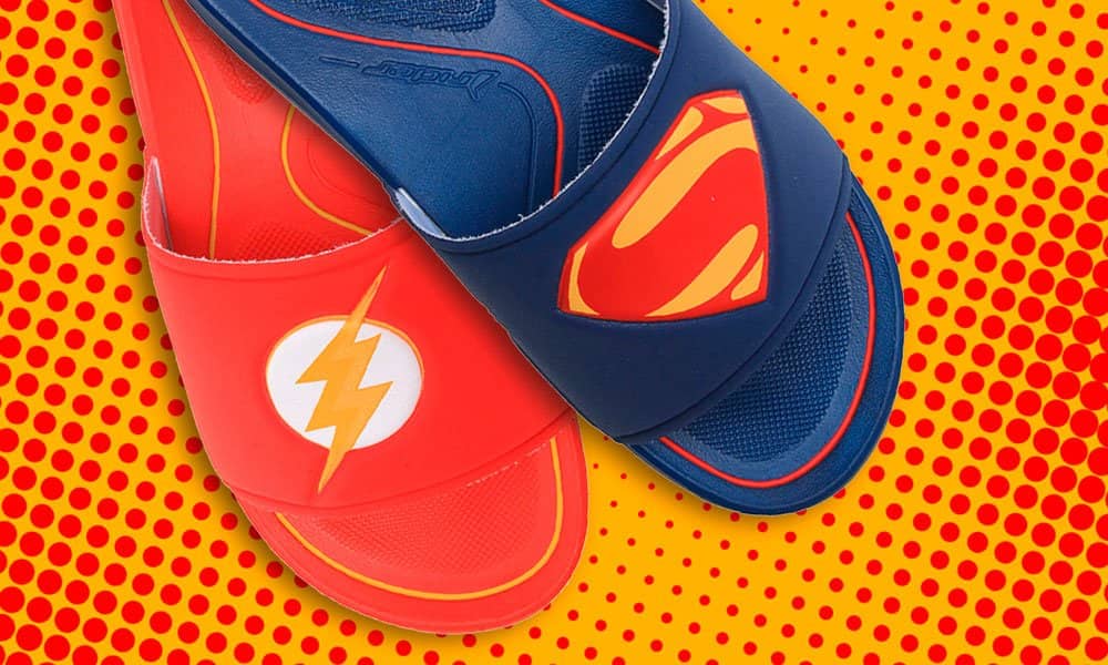 Rider lança novos chinelos inspirados em heróis da DC e da Marvel