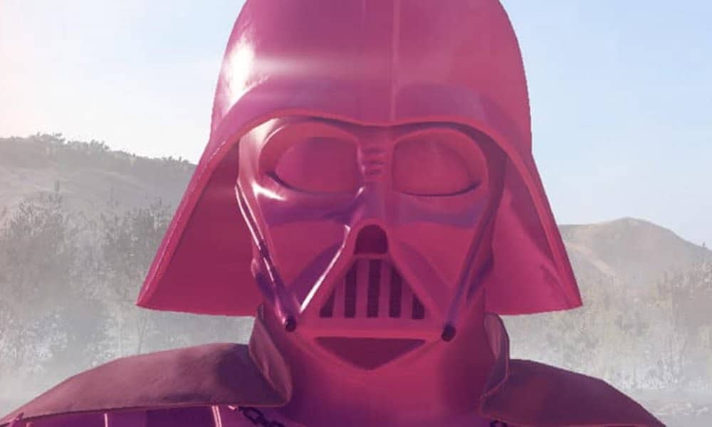 Star Wars Battlefront 2 | Game ganha mod cor-de-rosa de Darth Vader em protesto a EA