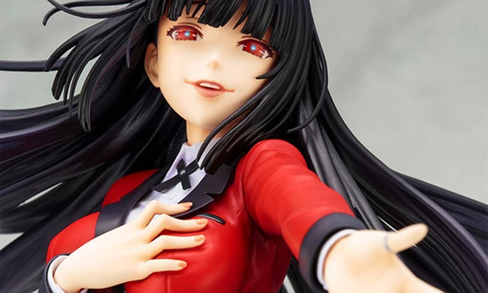 Kakegurui | Personagem Yumeko Jabami ganha colecionável de linha da Kotobukiya