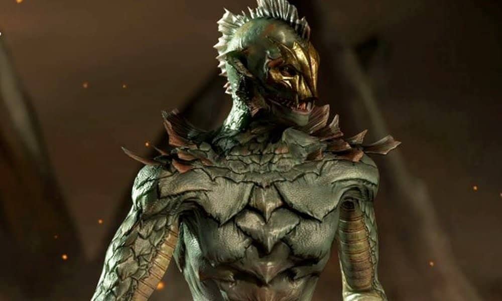 Ed Boon recria visual de Reptile, de Mortal Kombat, em referência ao filme A Forma da Água