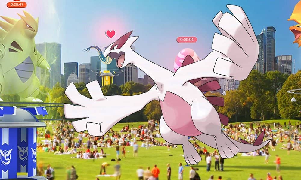 Lugia Shiny já pode ser capturado em Pokémon GO