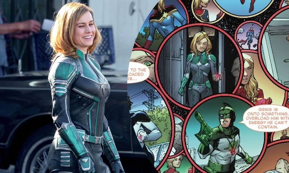 Capitã Marvel | Uniforme verde usado por Brie Larson aparecerá nos quadrinhos