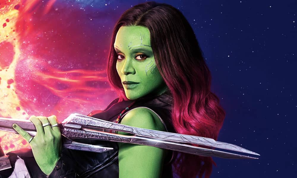 Zoe Saldana, a Gamora de Vingadores: Guerra Infinita, ganha estrela na Calçada da Fama