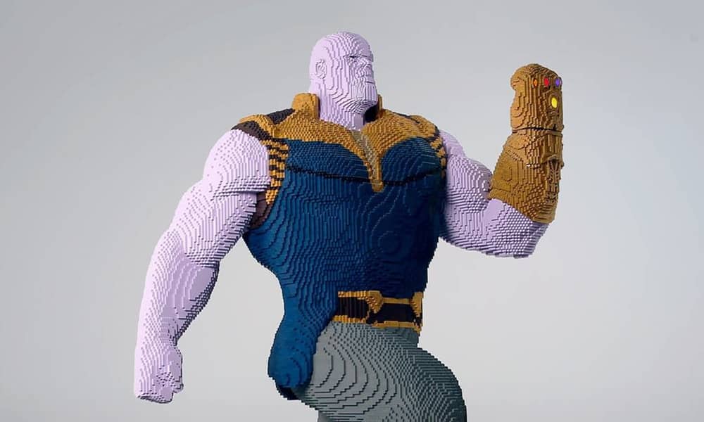 Thanos ganha uma gigantesca estátua de LEGO para promover San Diego Comic-Con. Confira!