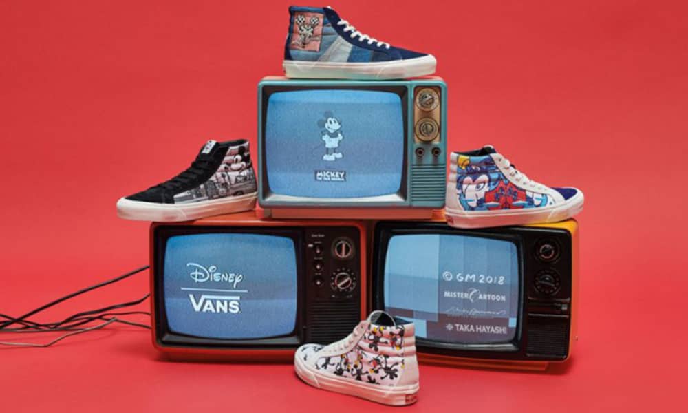 Vans lança coleção em homenagem aos 90 anos do Mickey
