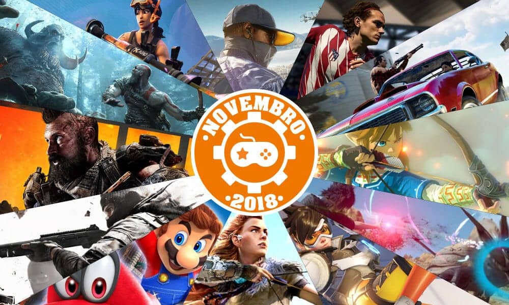 Games | Os lançamentos mais aguardados de novembro 2018