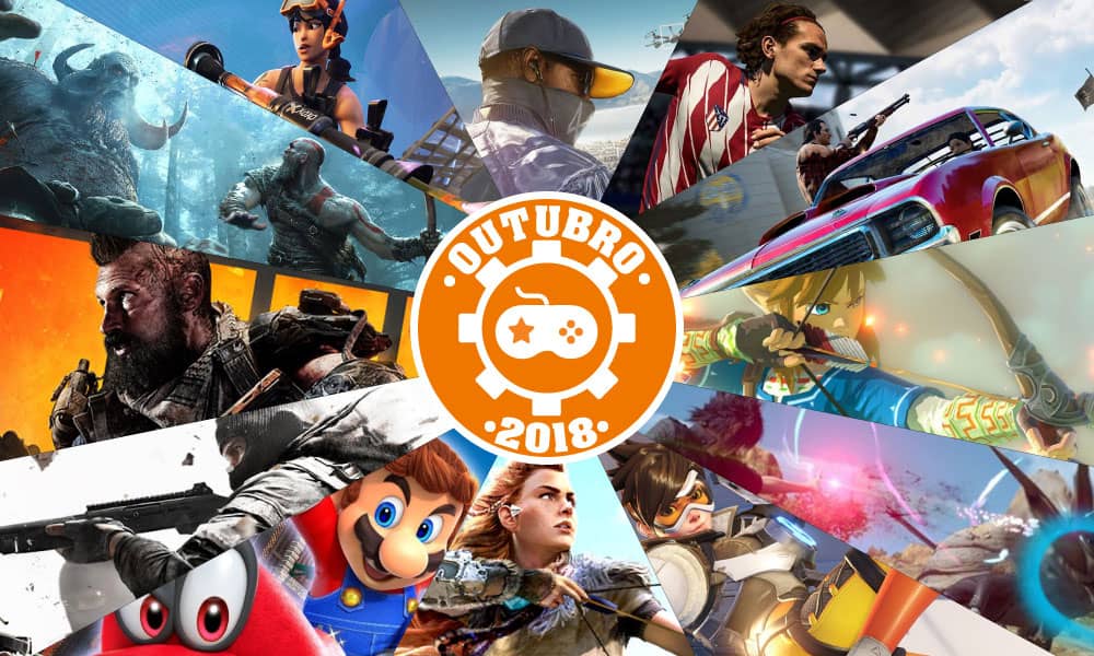 Games | Os lançamentos mais aguardados de outubro 2018