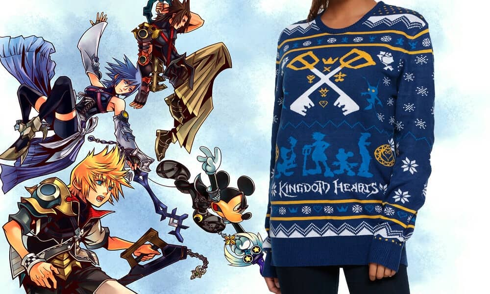 BoxLunch lança suéter temático da franquia Kingdom Hearts