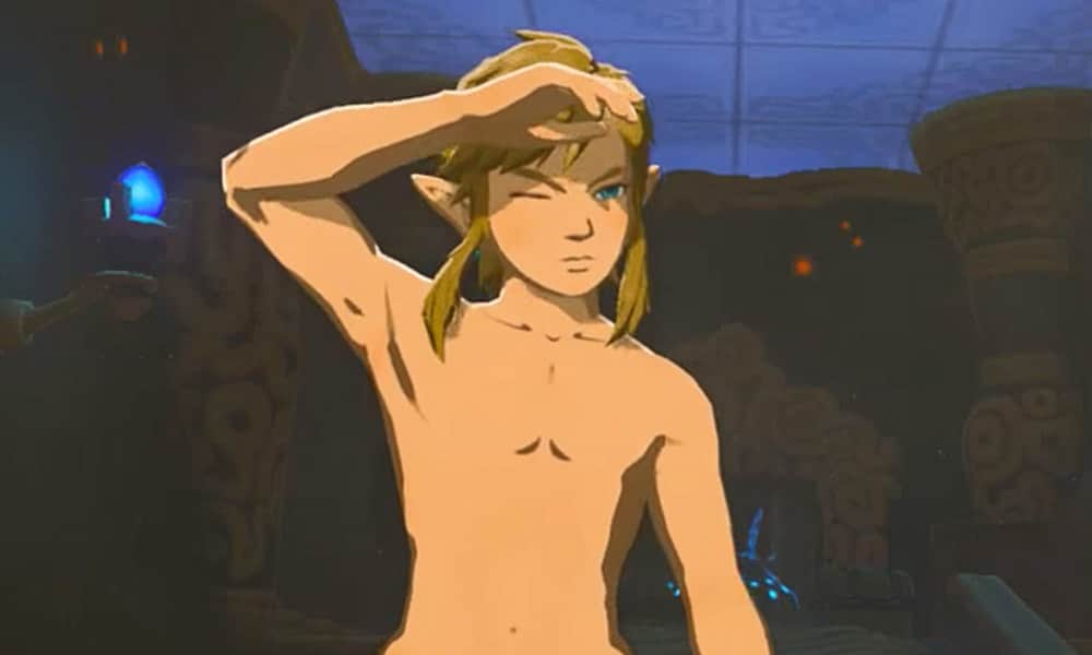 The Legend of Zelda | Link aparece pelado em artbook oficial