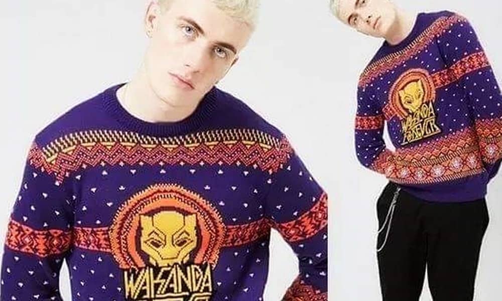 Pantera Negra | Forever 21 divulga suéter de Wakanda com modelo branco e internet reage