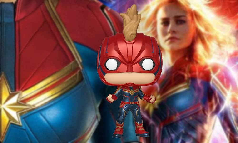 Funko Pop ganha novos colecionáveis do filme de Capitã Marvel