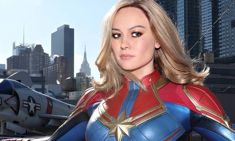 Capitã Marvel ganha estátua de cera para o Museu Madame Tussauds