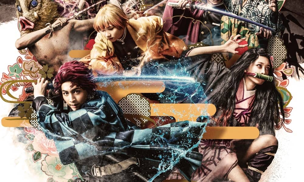 Demon Slayer Stage Play ganha novo poster com todo o elenco reunido