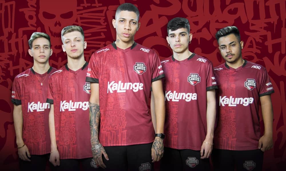 RED Canids Kalunga vai participar da 1ª edição da Liga Brasileira de Free Fire