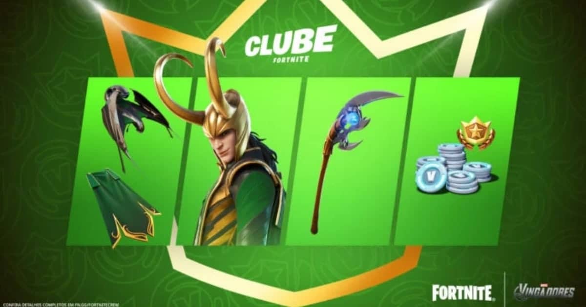 Loki chega na loja do Fortnite. Confira tudo sobre a nova skin do jogo!