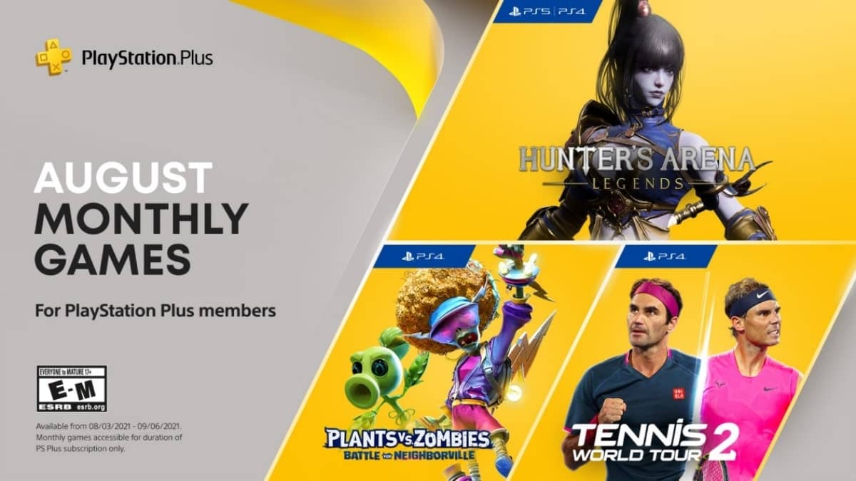 jogos grátis PS Plus agosto