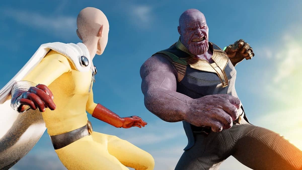 Saitama vs Thanos