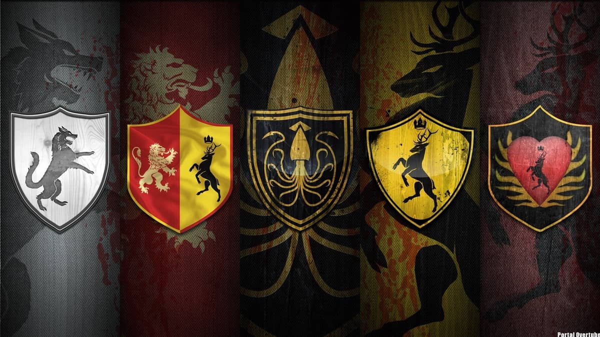 Onde estão os Starks e Lannisters em House of the Dragon?