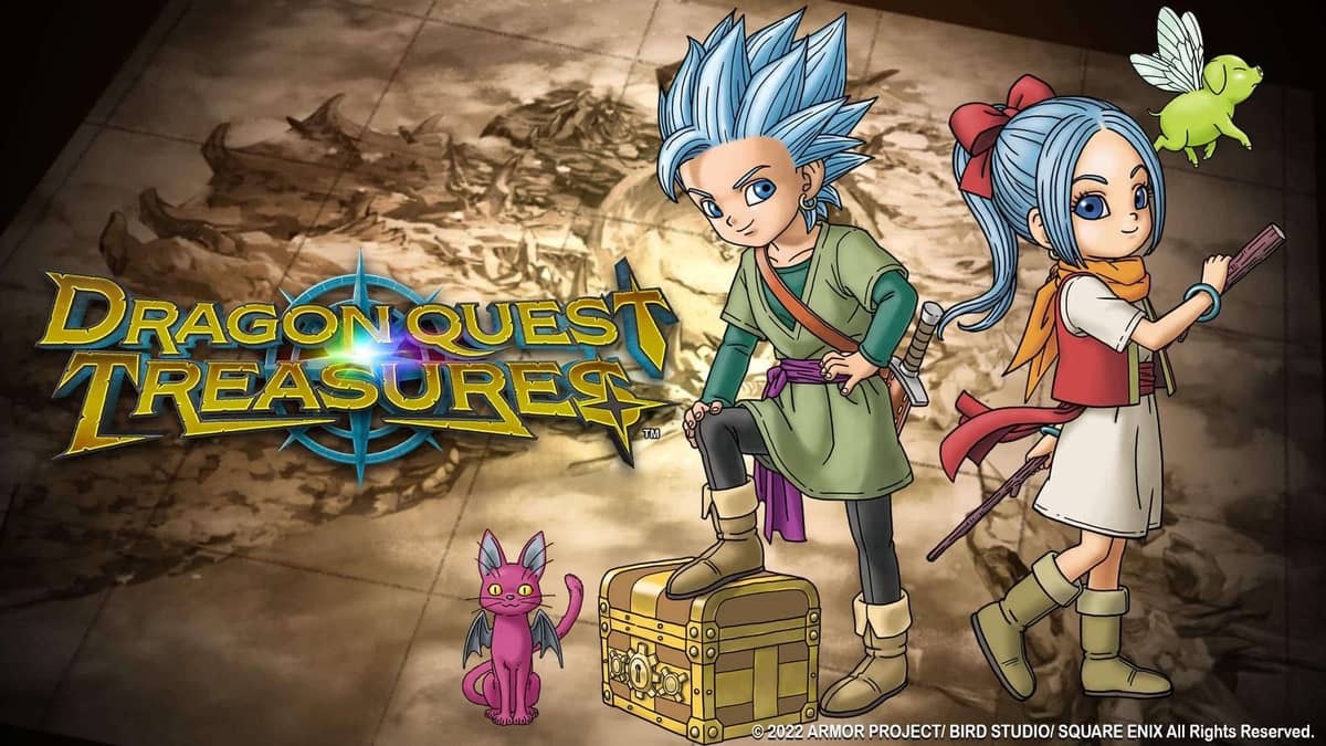 Confira a gameplay de Dragon Quest Treasures.