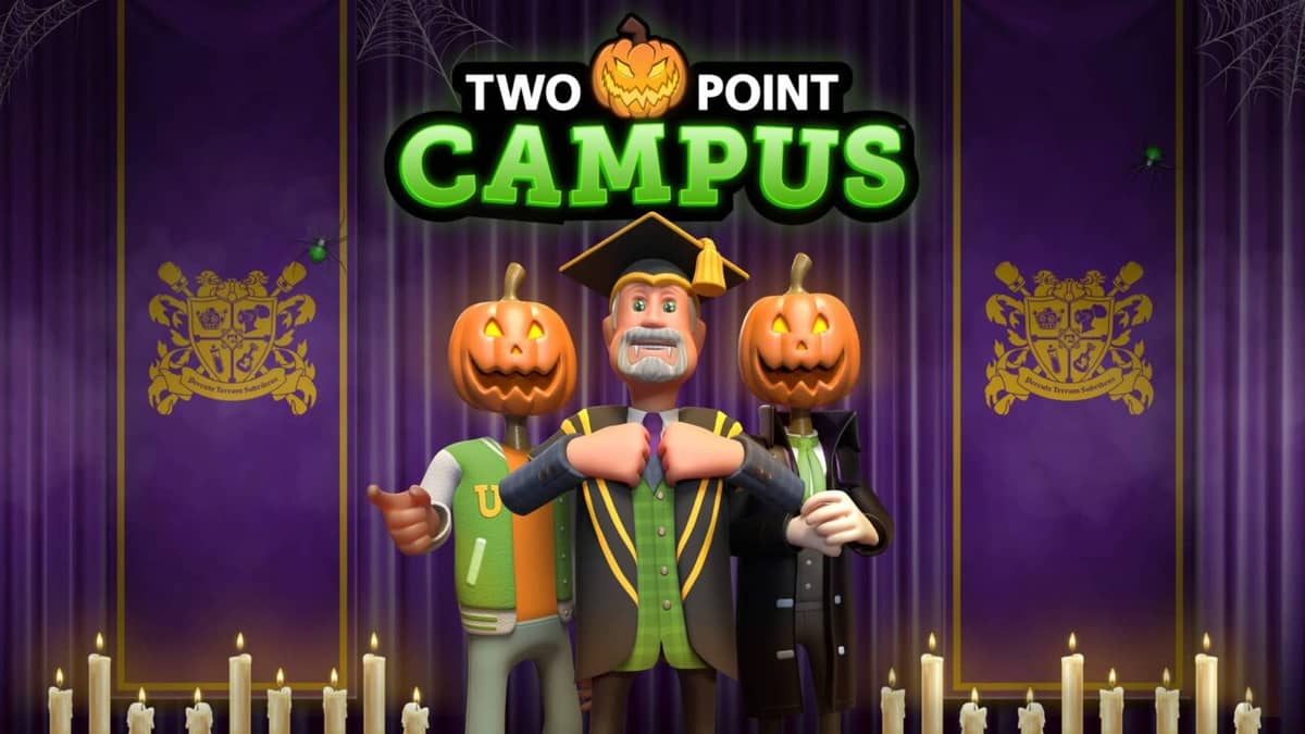 Two Point Campus recebe uma atualização de dia das bruxas.