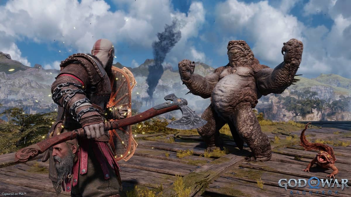 God of War Ragnarok é reimaginado como jogo de PS1