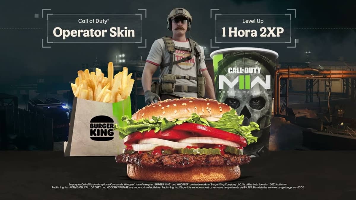 BK e Call of Duty