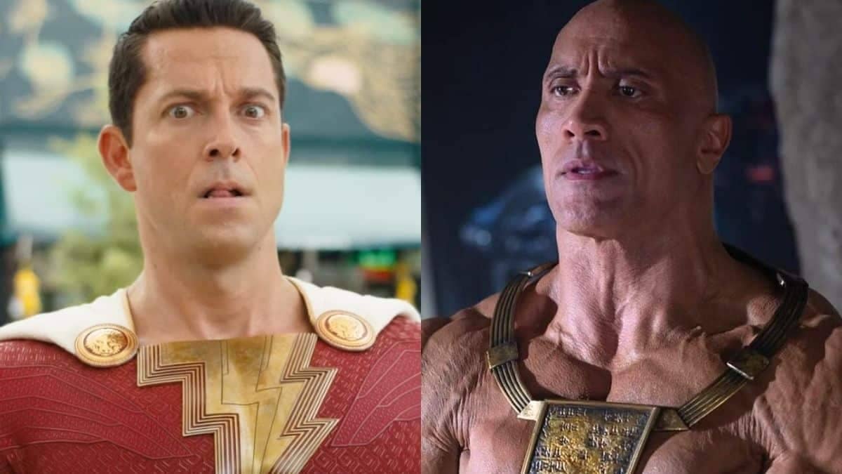 Zachary Levi e the rock