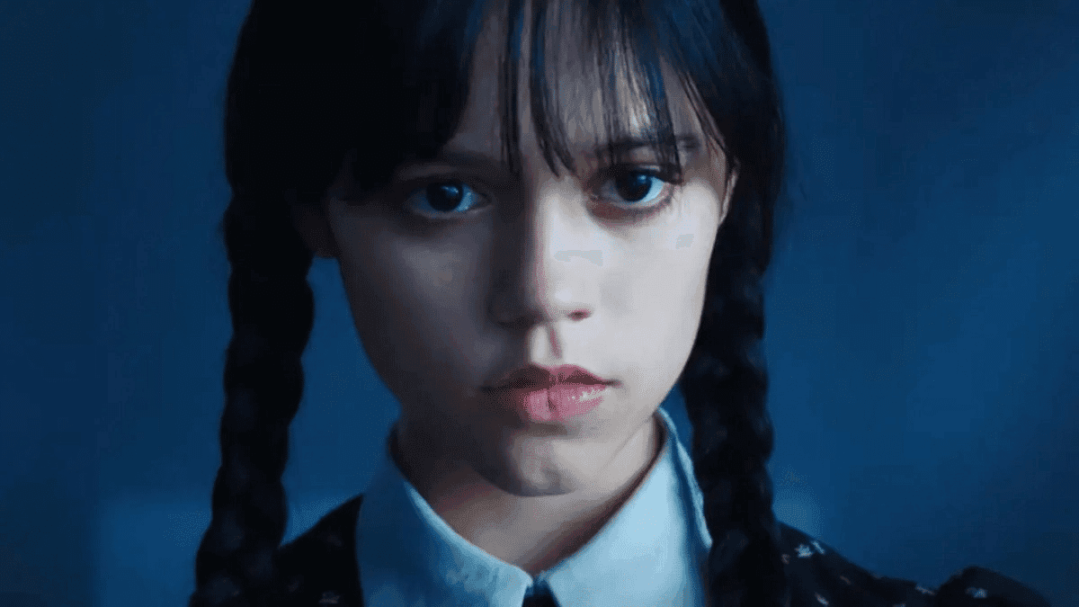Jenna Ortega e a produção de Wandinha
