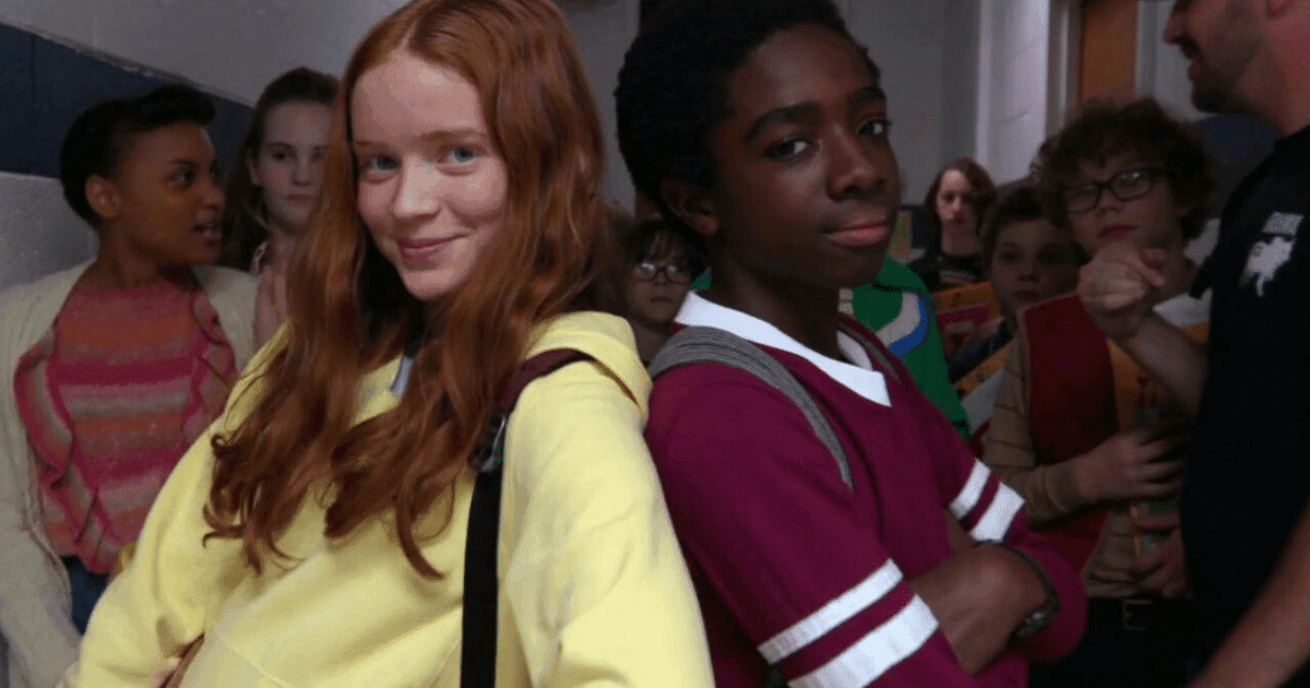 Max e Lucas Stranger Things