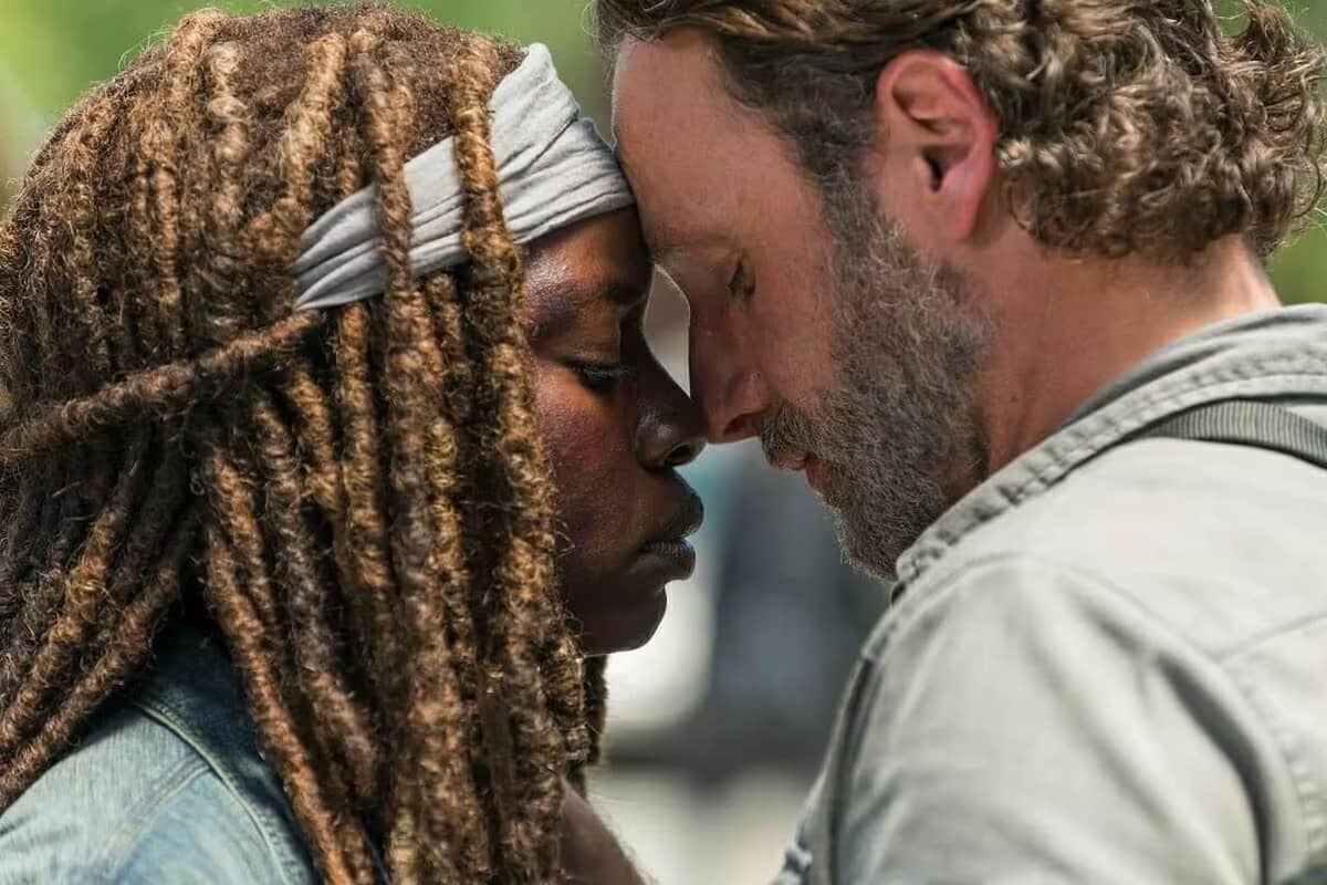 Michonne e Rick The Walking Dead