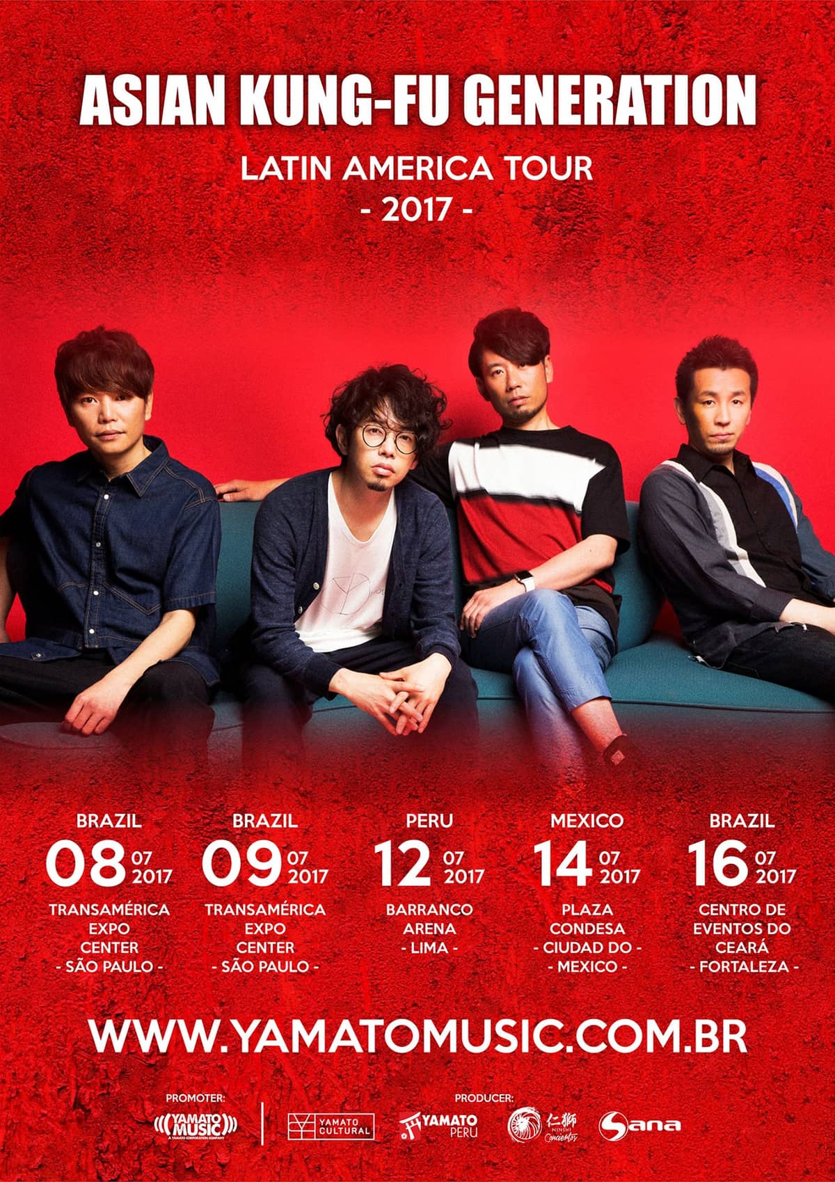 Asian Kung-Fu Generation no Anime Friends 2017