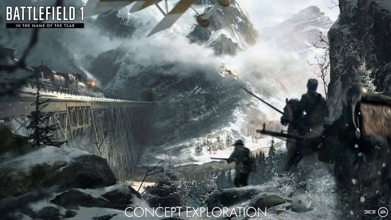 Novas expansões para Battlefield 1 foram reveladas