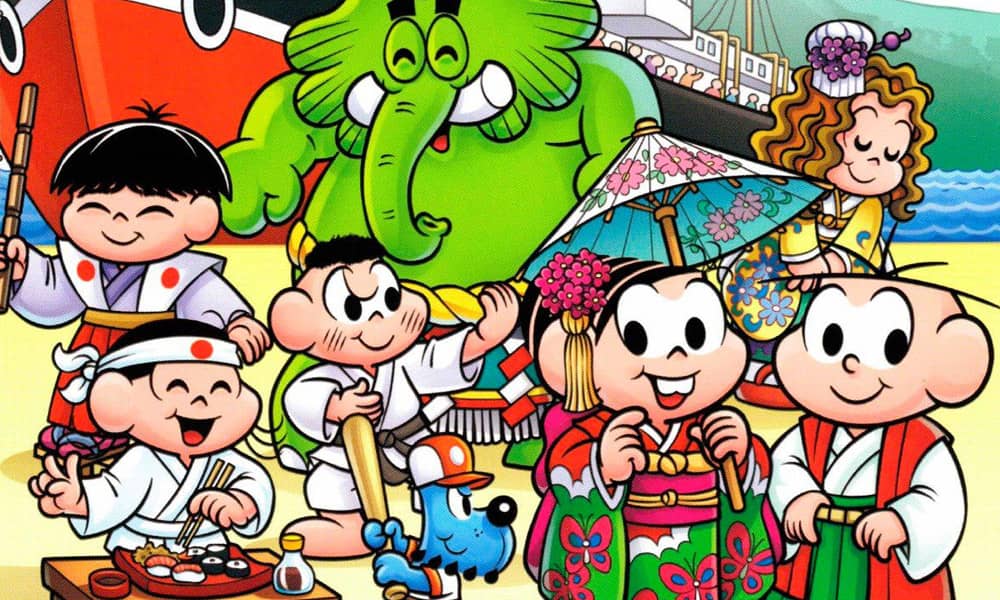 Turma da Mônica | Nova HQ ensinará japonês a crianças brasileiras