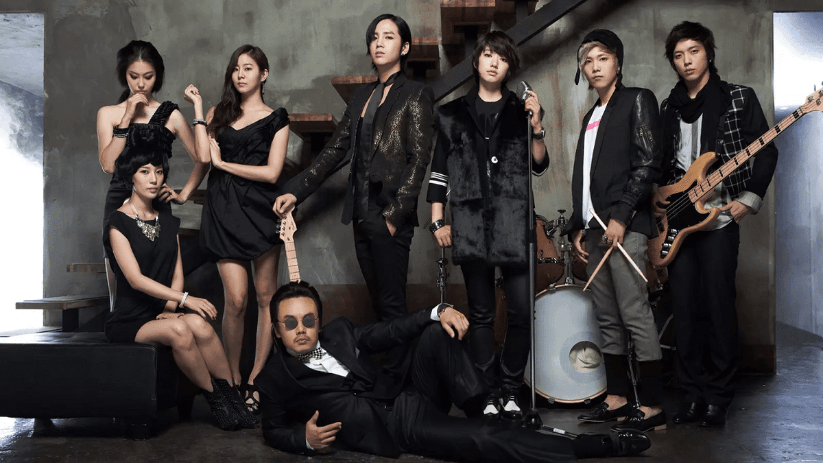 dorama banda K-pop visto DE GRAÇA