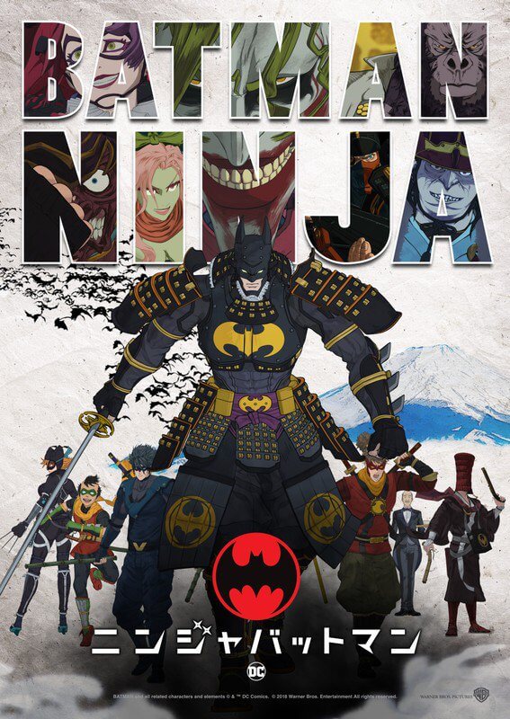 Batman Ninja: Anime ganha novo trailer e tem elenco revelado