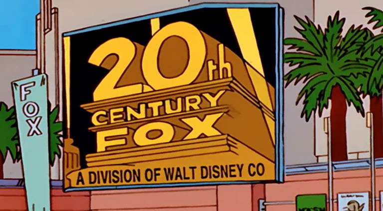Série Os Simpsons previu a compra da 21th Century Fox pela Walt Disney Co.