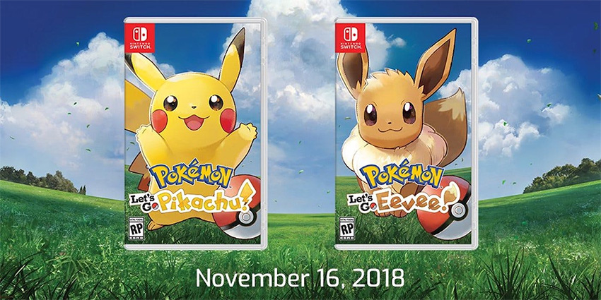 Pokémon Let's Go é anunciado e será compatível com Pokémon Go