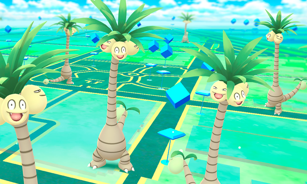 Exeggutor de Alola já está disponível em Pokémon GO