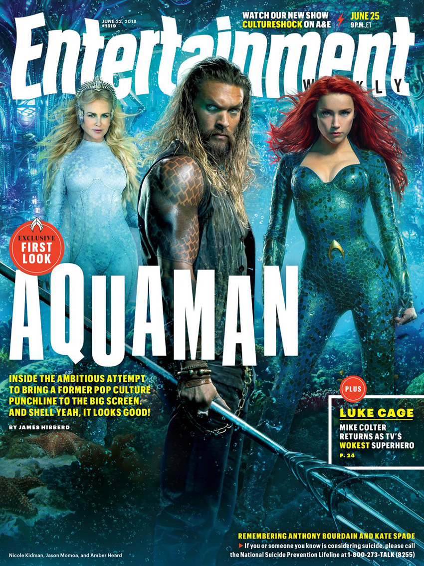 Aquaman | Primeiras imagens do filme são reveladas. Confira