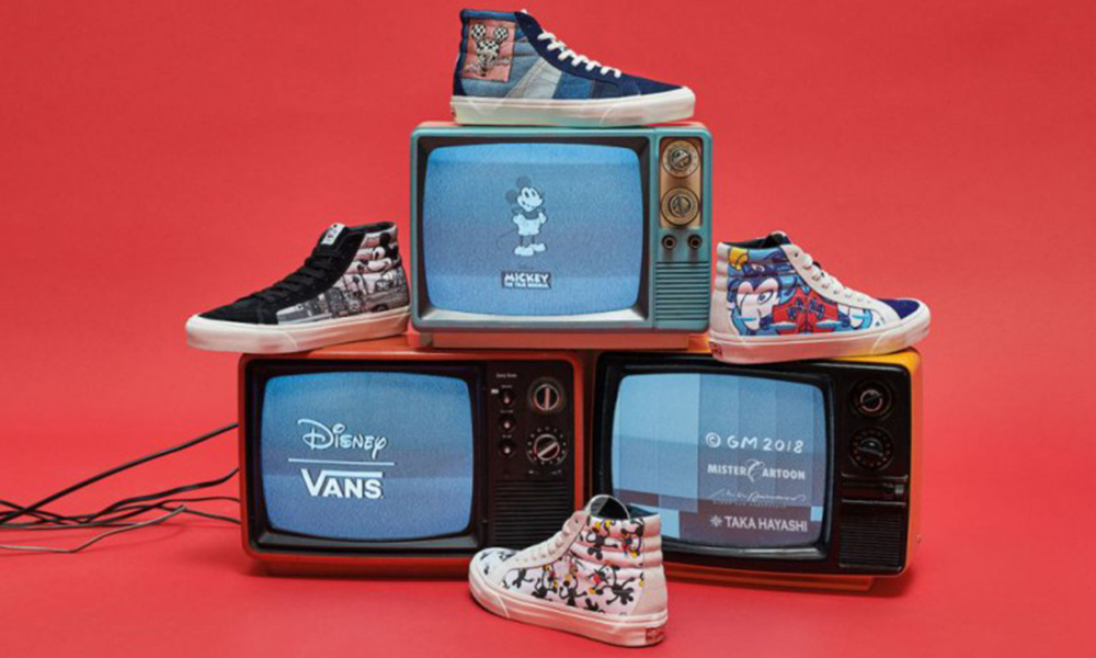 Vans lança coleção em homenagem aos 90 anos do Mickey