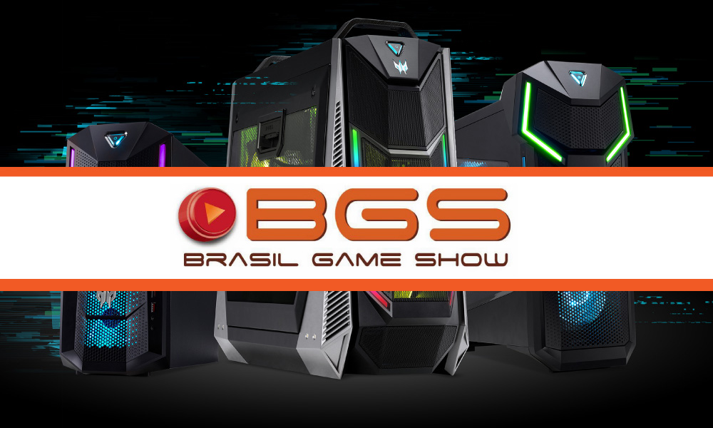 BGS 2018 | Acer dá R$ 1 mil em jogos para compras no mês do evento