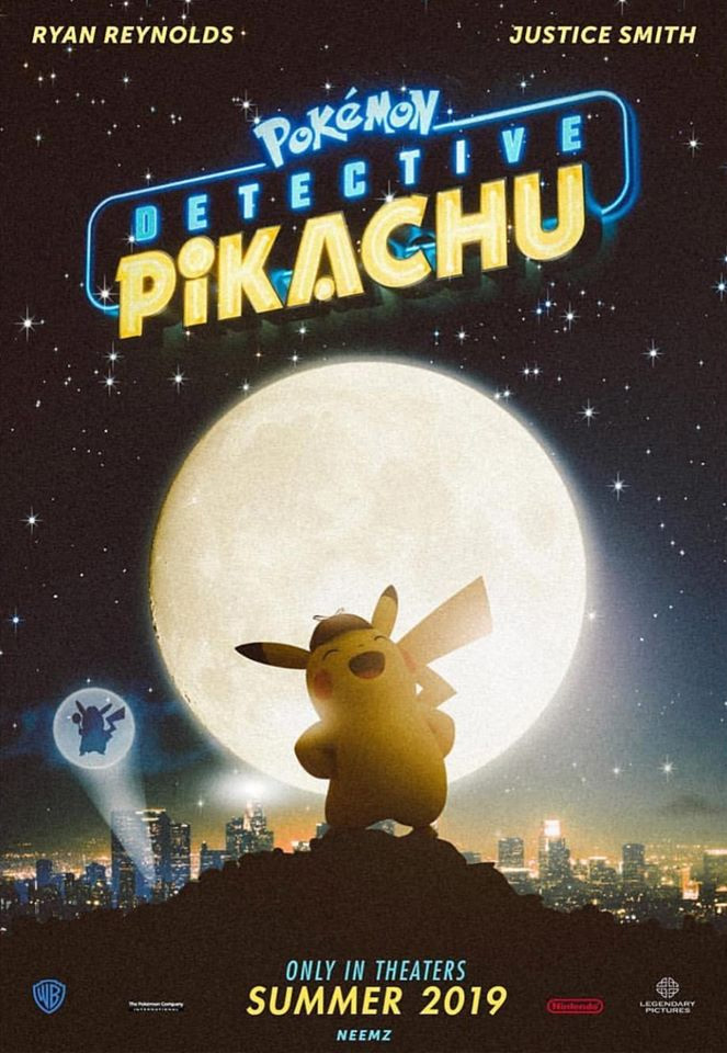 Filme Pokémon Detetive Pikachu ganha primeiro teaser poster