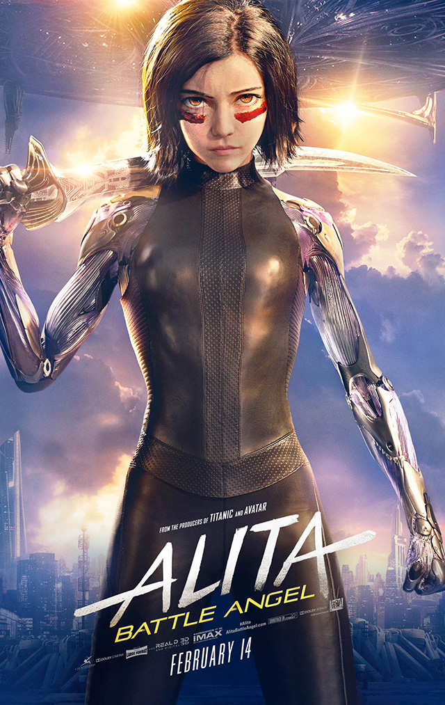Alita: Anjo de Combate ganha novo poster e trailer japonês com cenas inéditas